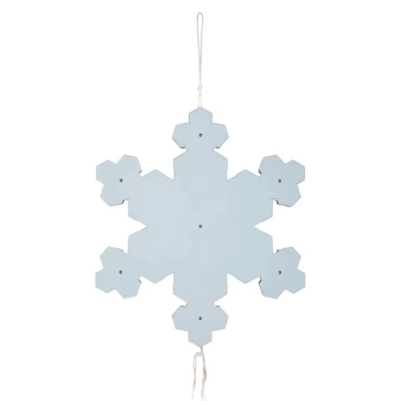 Gemmy Orchestra of Lights 18" 24 Light Color-Changing Hanging Snowflake NEW! - Picture 5 of 7